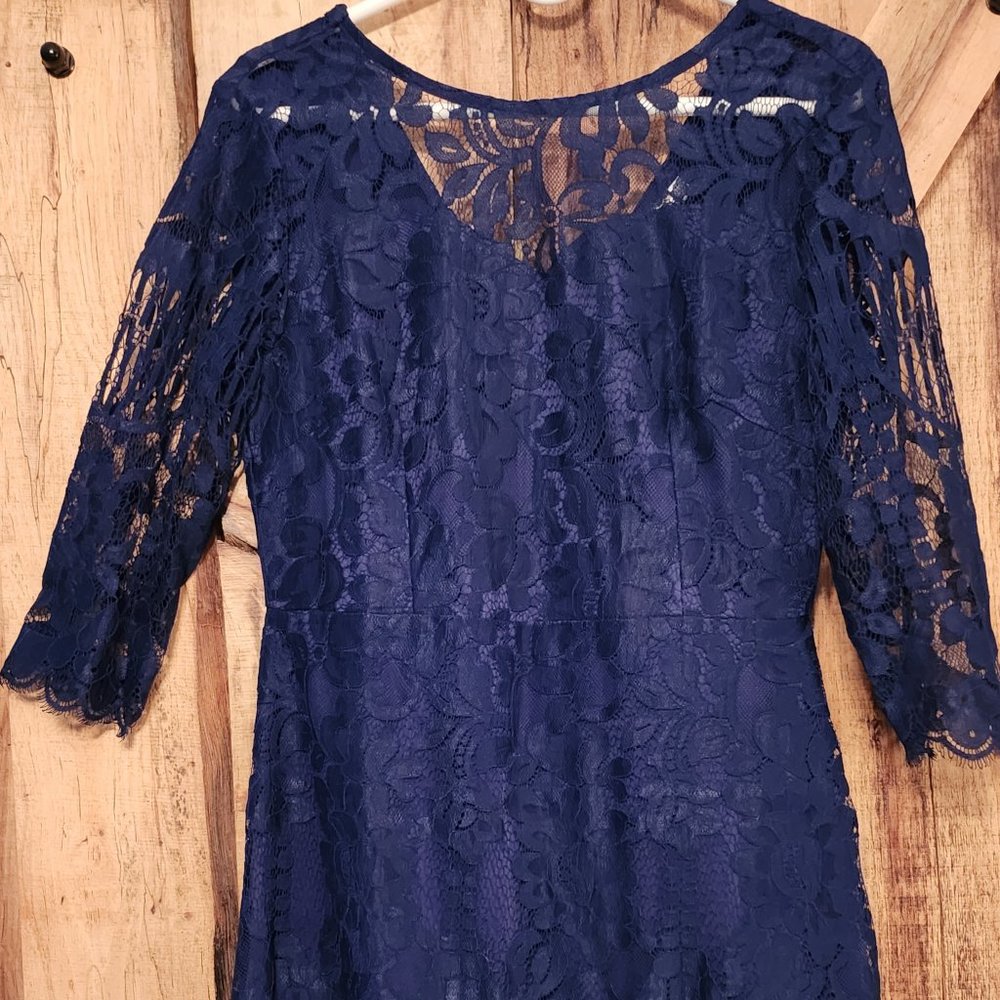 Navy Special Occasion Dress